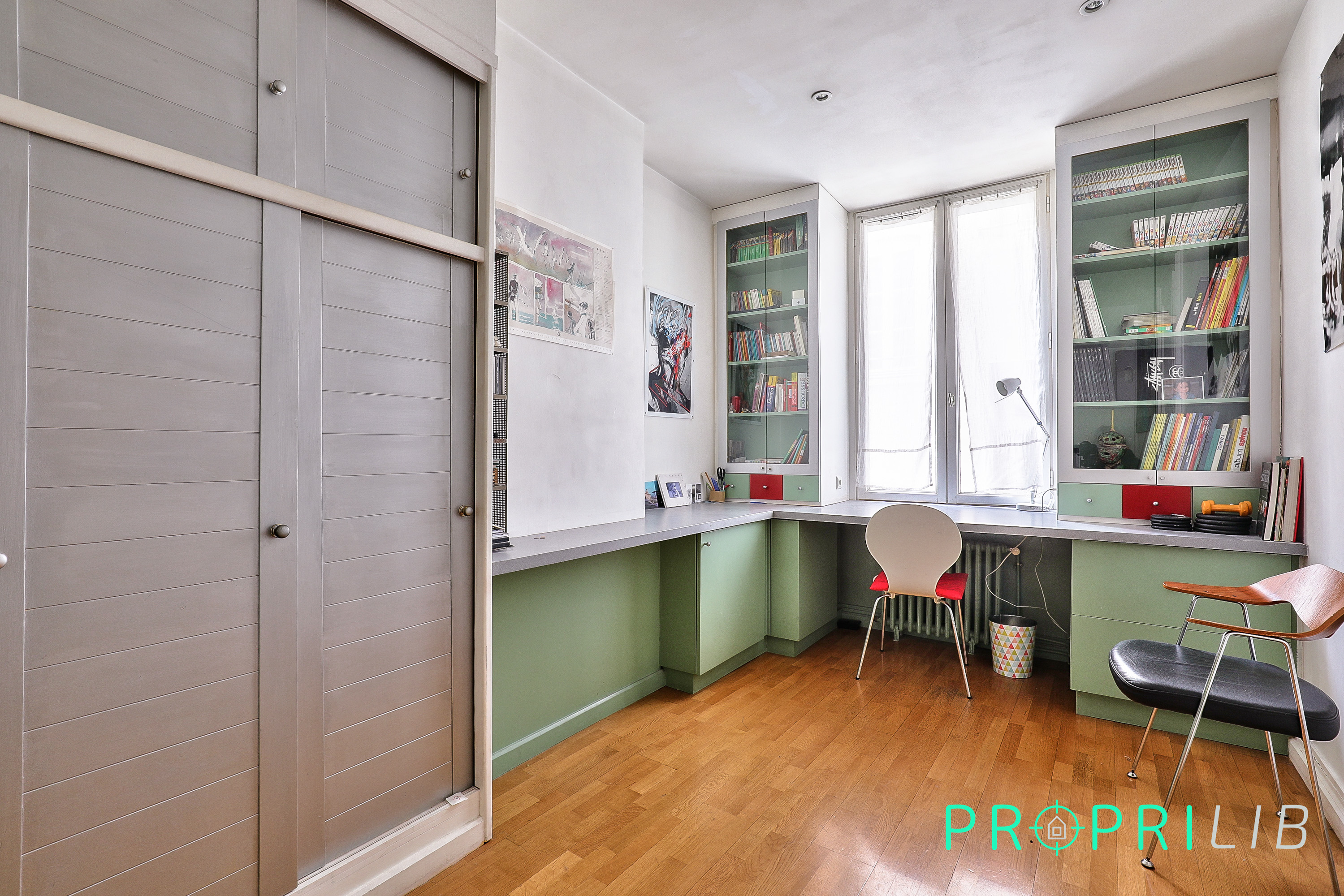 PropriLib l’agence immobilière en ligne au forfait vend cet appartement à Lyon 2ème