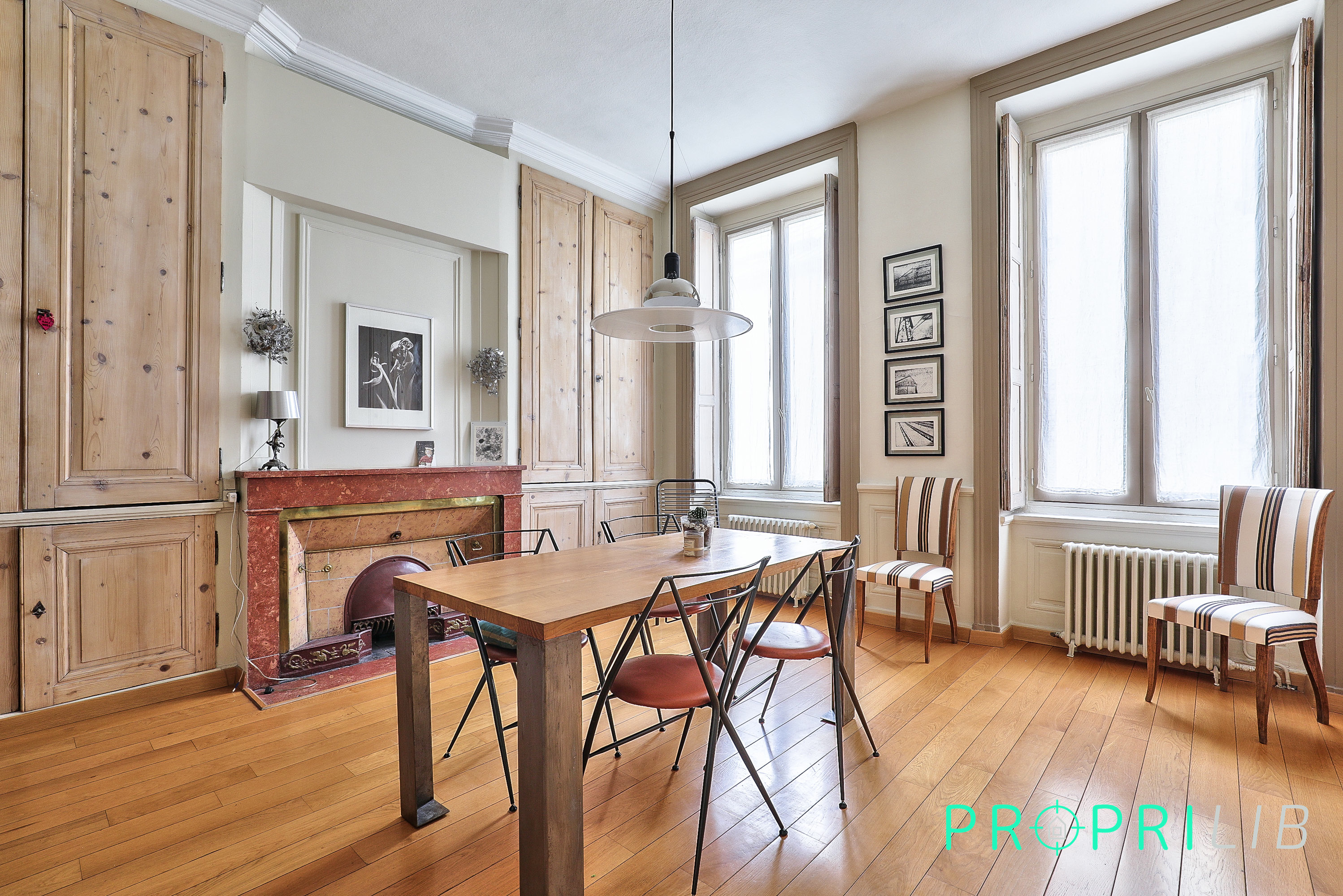 PropriLib l’agence immobilière en ligne à prix fixe vend cet appartement à Lyon 2ème