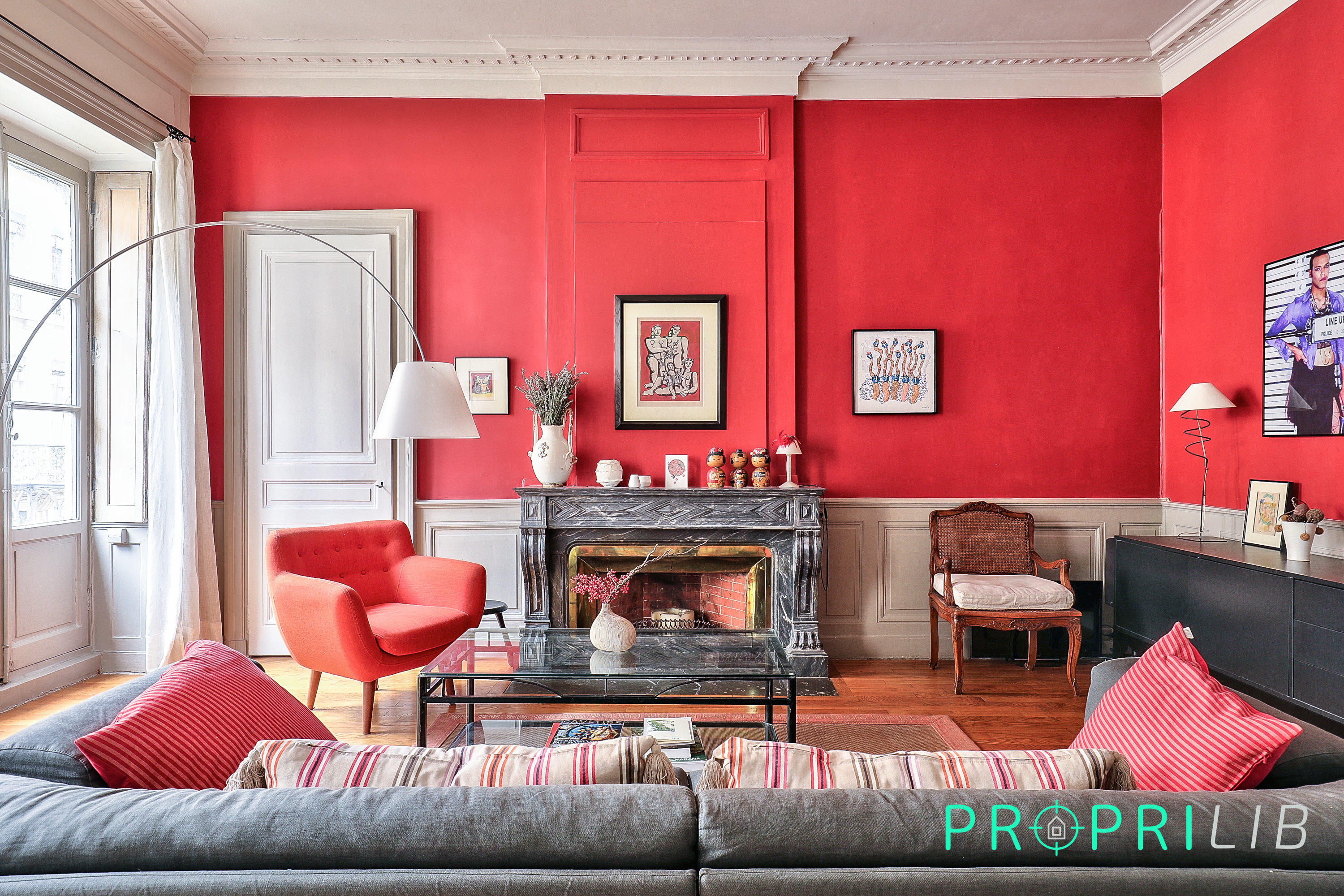 PropriLib l’agence immobilière en ligne vend cet appartement à Lyon 2ème