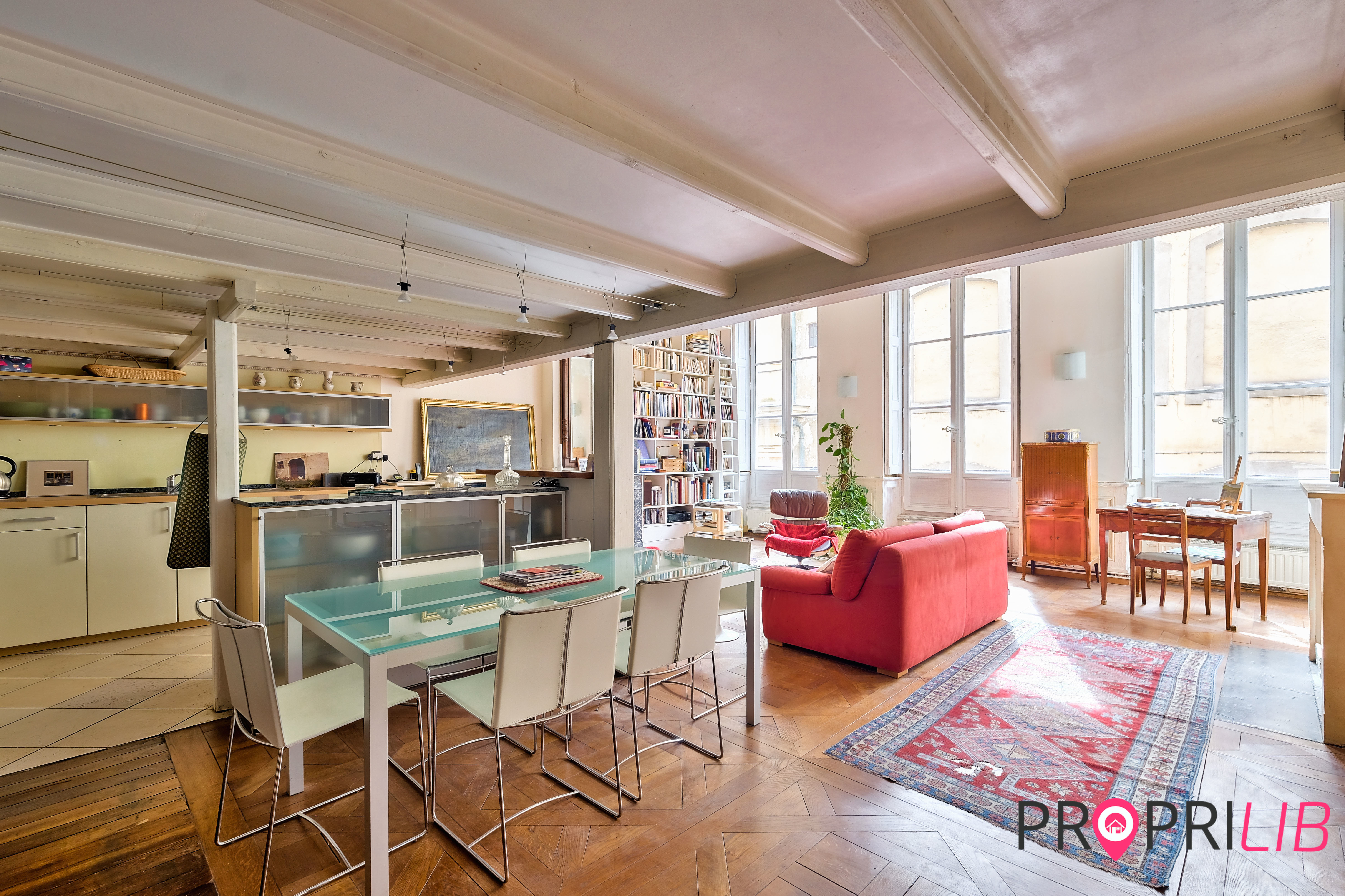 PropriLib l’agence immobilière en ligne à commission fixe vend cet appartement à Lyon 5ème