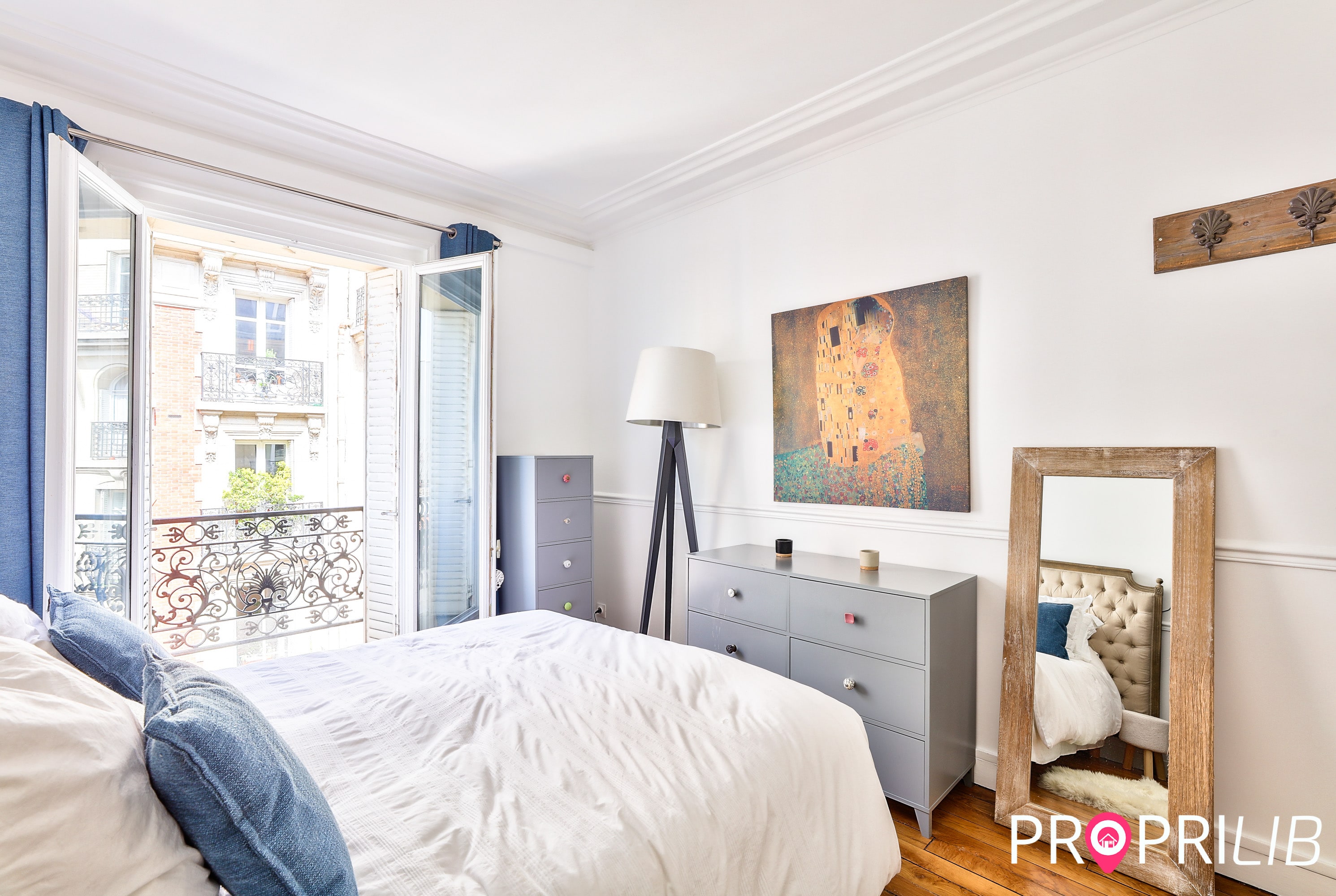 PropriLib l’agence immobilière en ligne au forfait vend cet appartement dans Paris 18ème