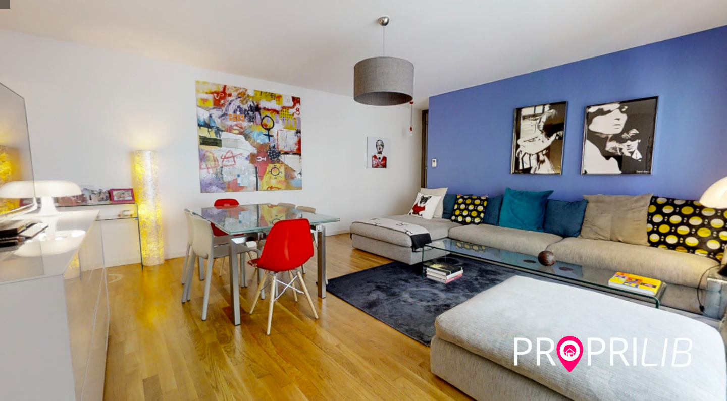 PropriLib l’agence immobilière en ligne à prix fixe vend cet appartement dans Lyon 4ème