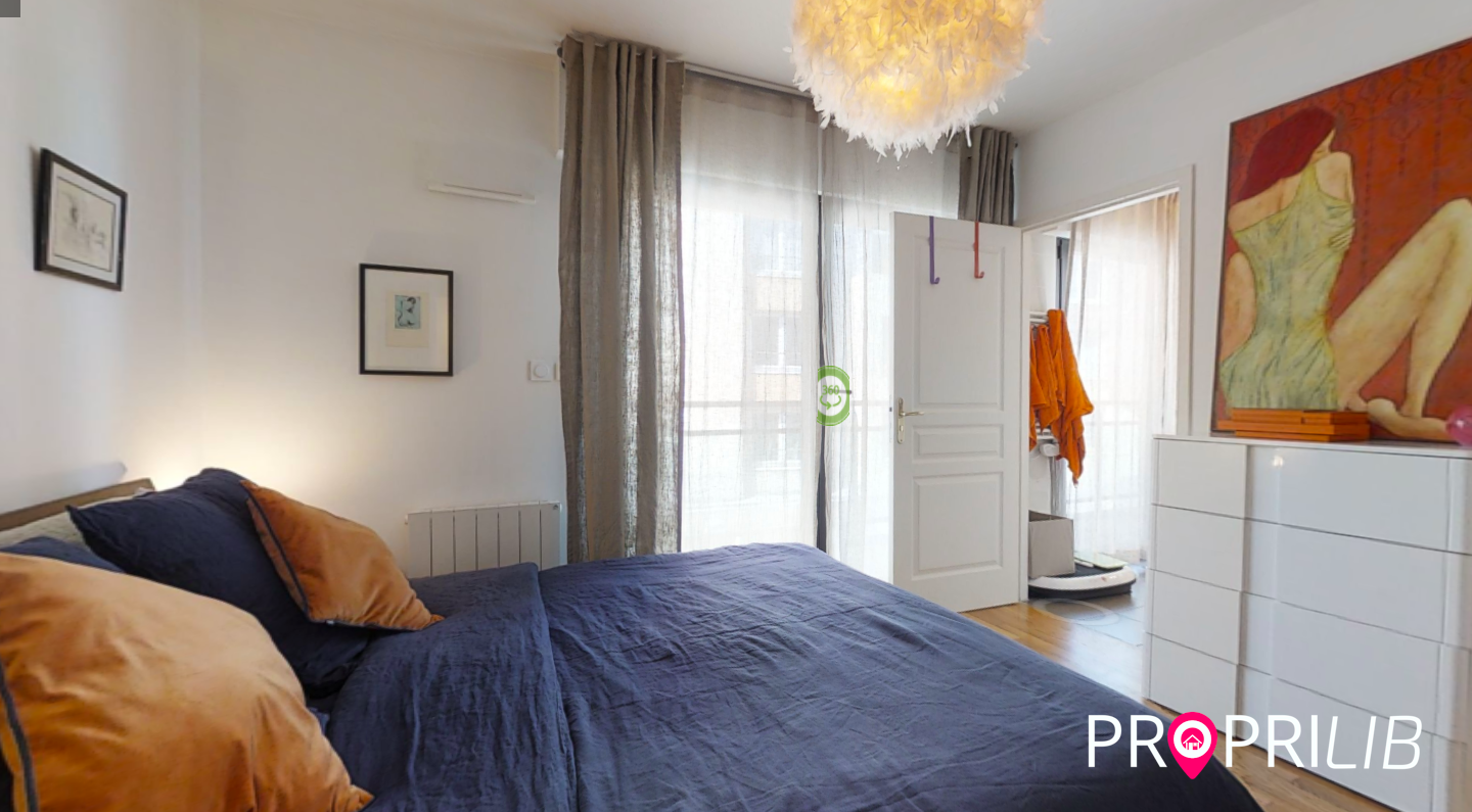 PropriLib l’agence immobilière en ligne au forfait vend cet appartement dans Lyon 4ème