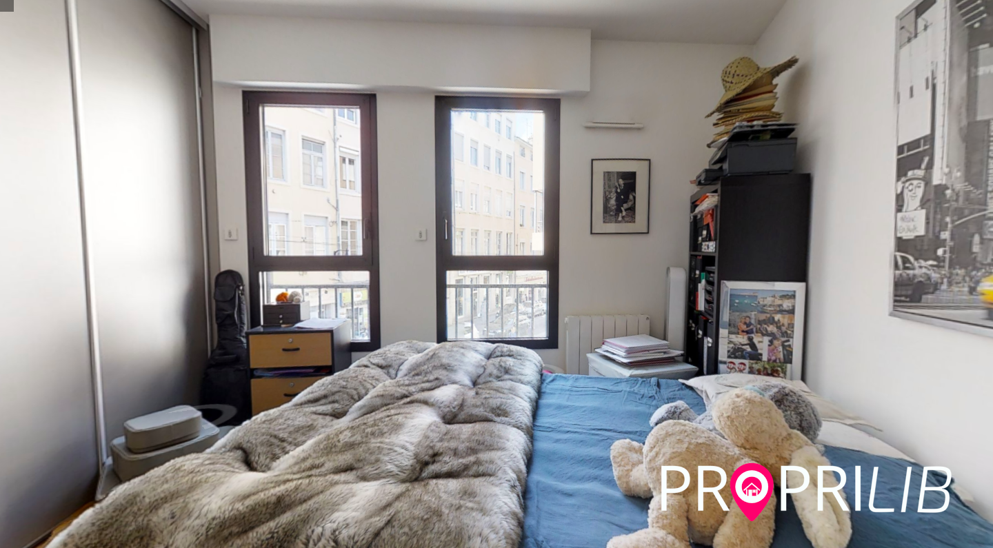 PropriLib l’agence immobilière en ligne à prix fixe vend cet appartement dans Lyon 4ème