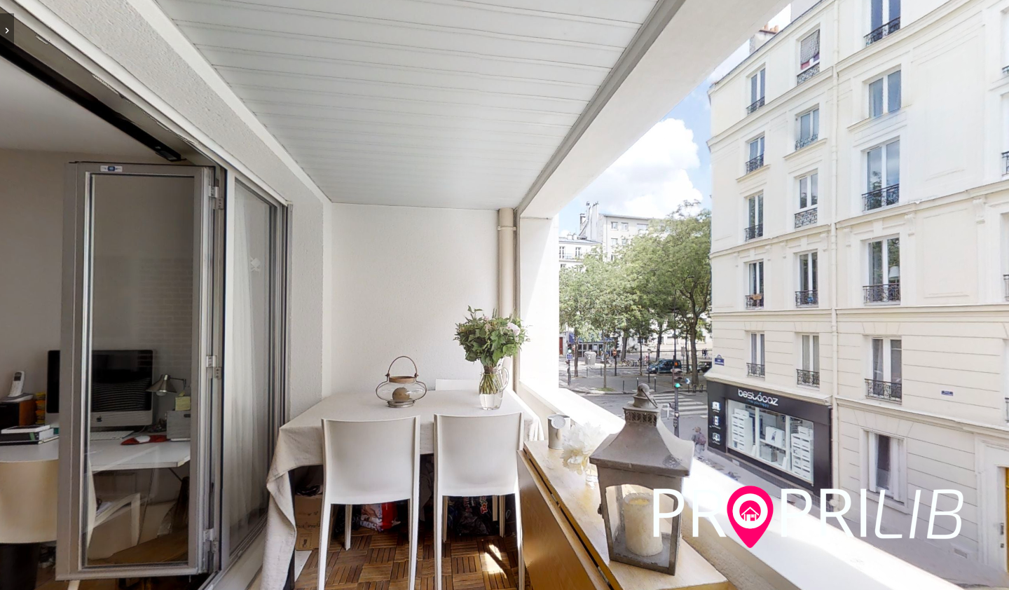 PropriLib l’agence immobilière en ligne au forfait vend cet appartement à Paris 11ème