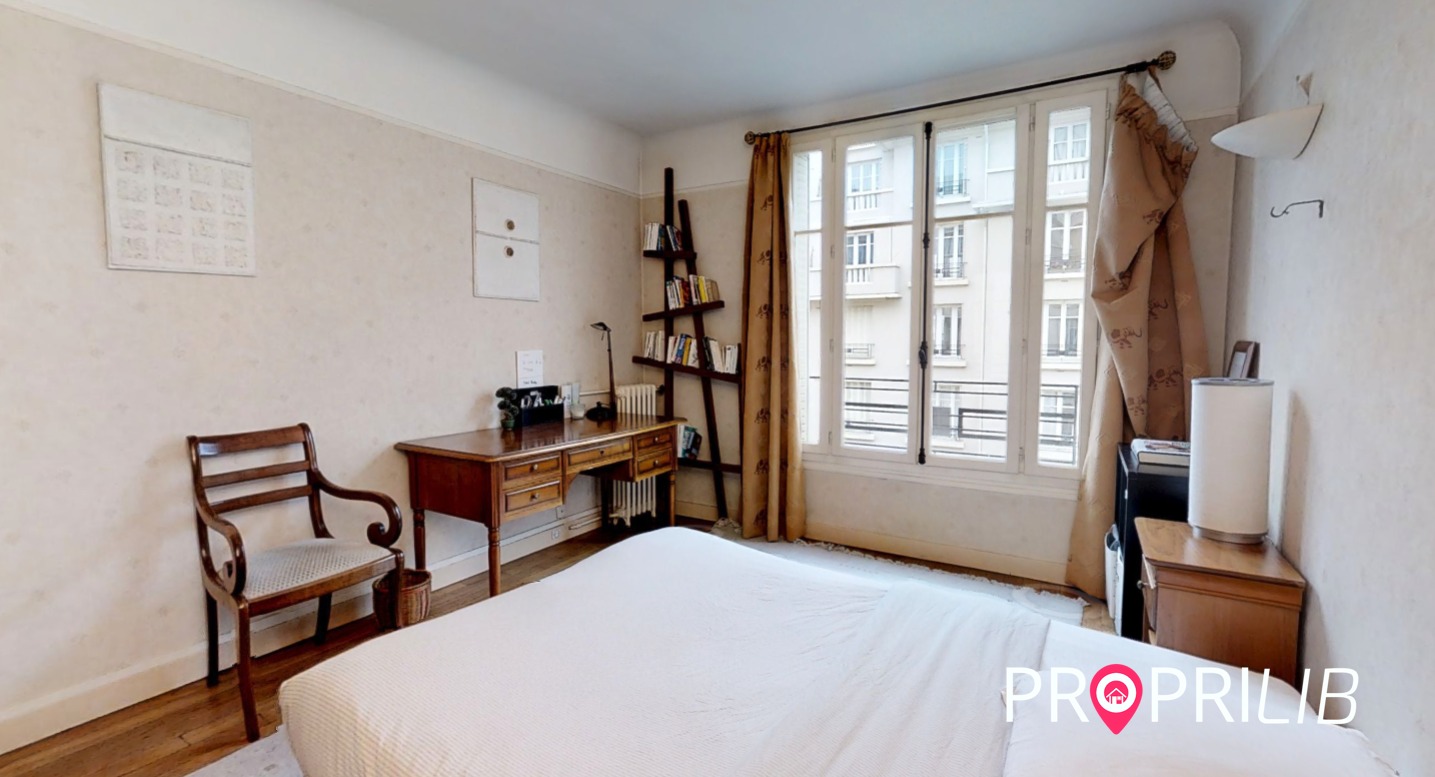 PropriLib l’agence immobilière en ligne à commission fixe vend cet appartement à Paris 16ème