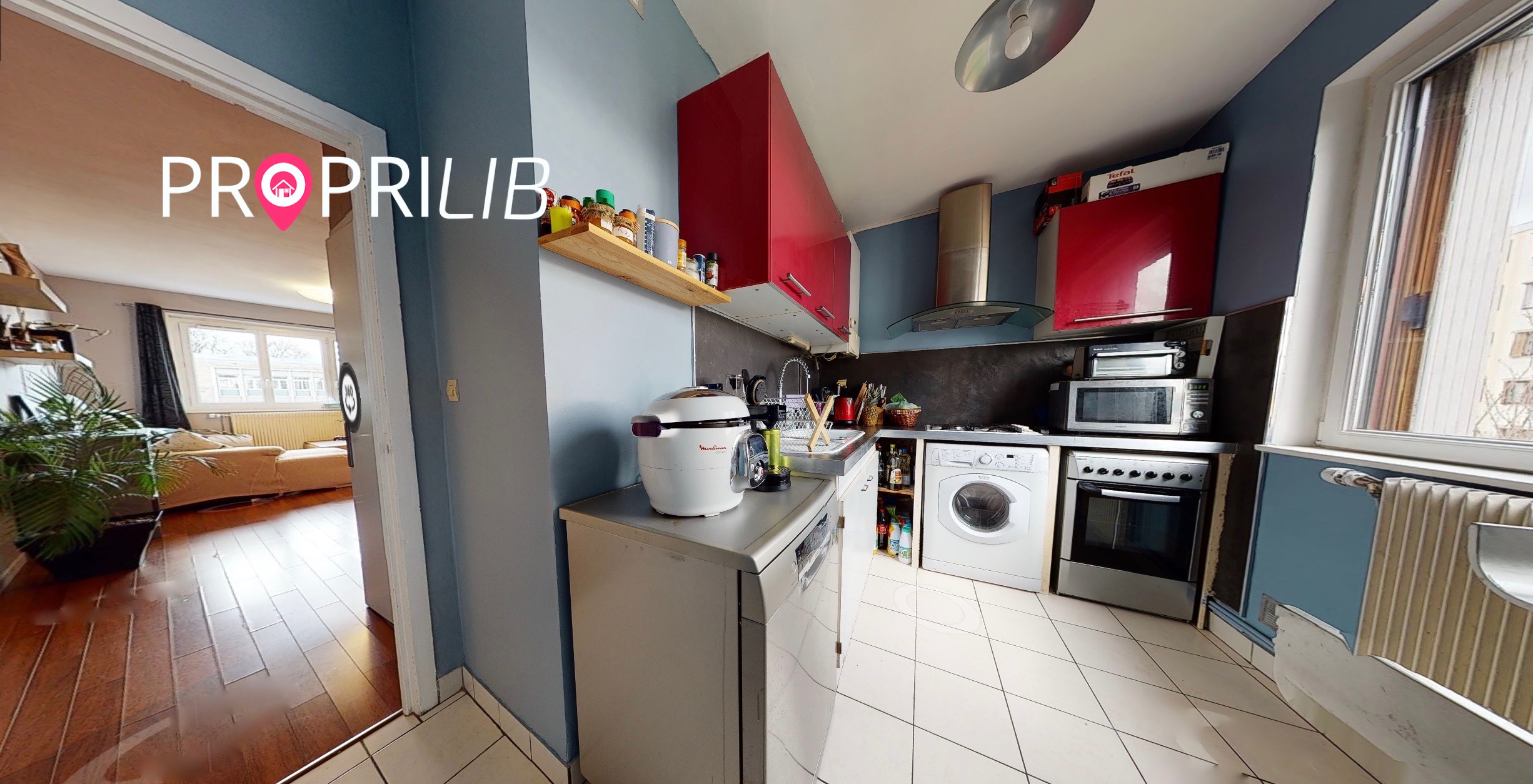 PropriLib l’agence immobilière en ligne à commission fixe vend cet appartement à Neuilly-sur-Marne