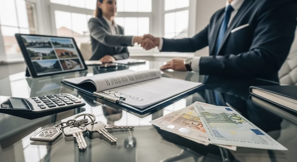 Commission de l'agent immobilier