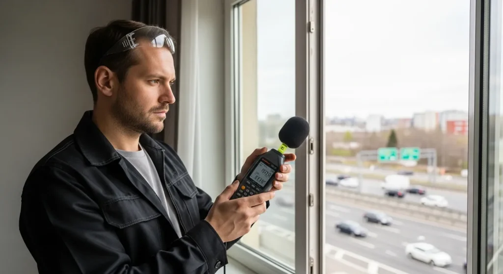 Réalisation d'un diagnostic bruit