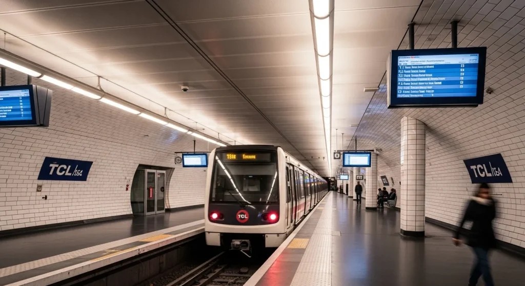 Métro B et E à Lyon