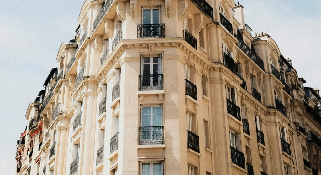 Recul de l'immobilier à Paris