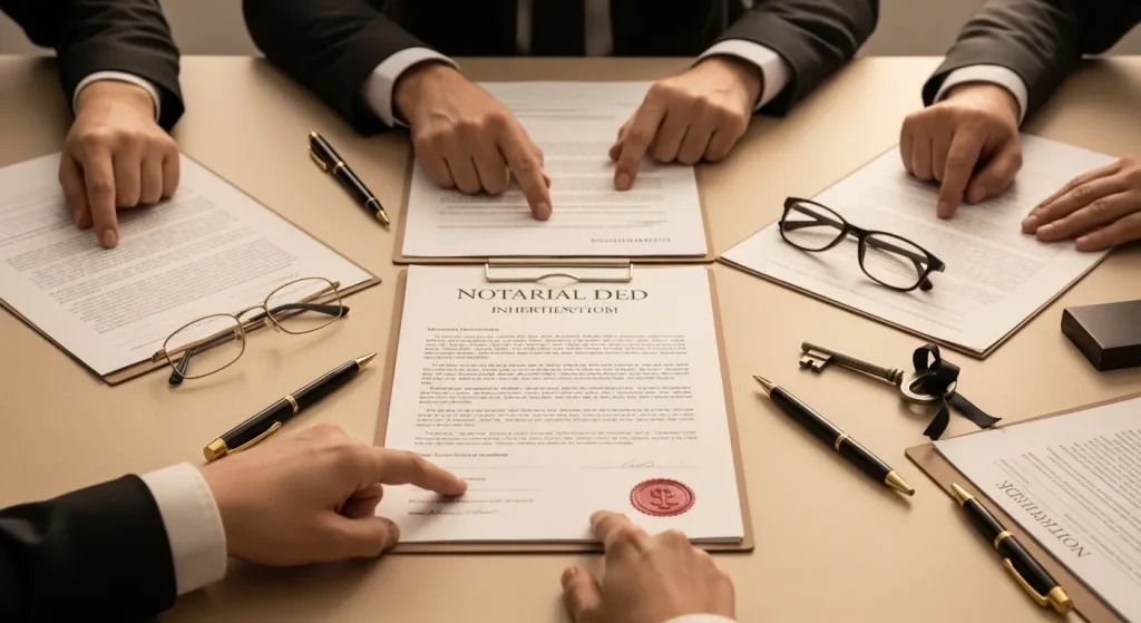 Vendre un bien immobilier dans le cadre d'une succession