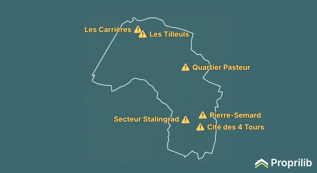 Quartier a eviter Le Blanc-Mesnil