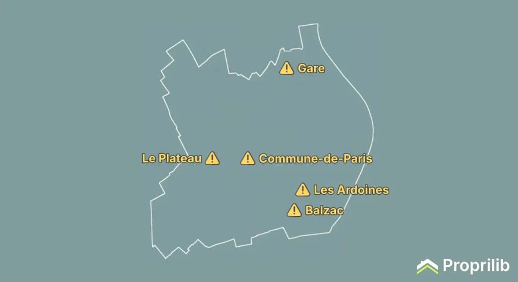 Quartier a eviter Vitry sur Seine