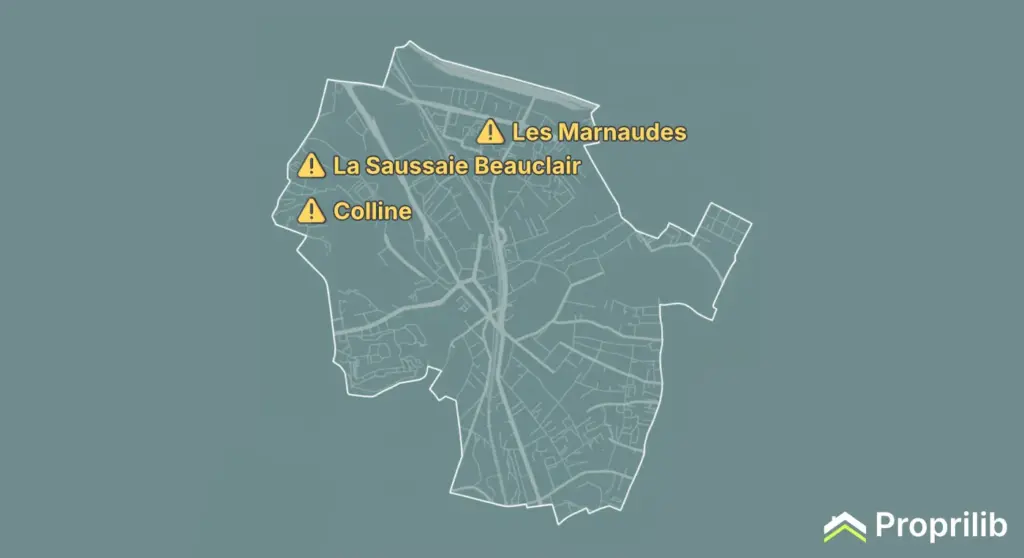 Quartiers dangereux à Rosny sous Bois