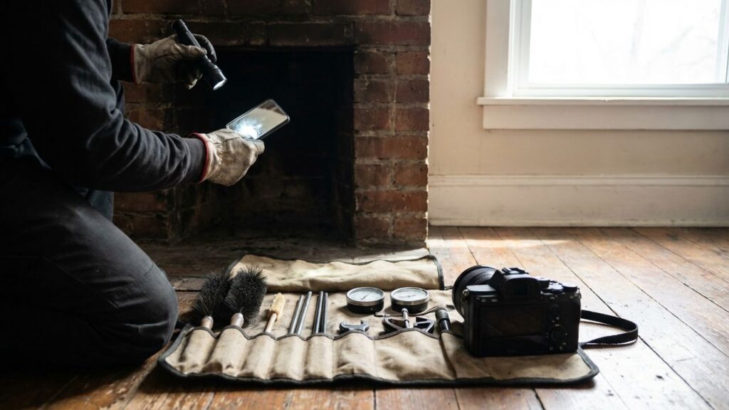 Prix d'un ramonage de cheminée