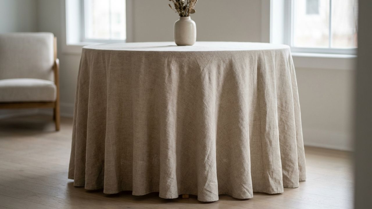 Quelle nappe choisir selon le diamètre de votre table ?