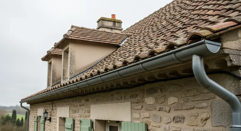 Gouttiere ronde en 25