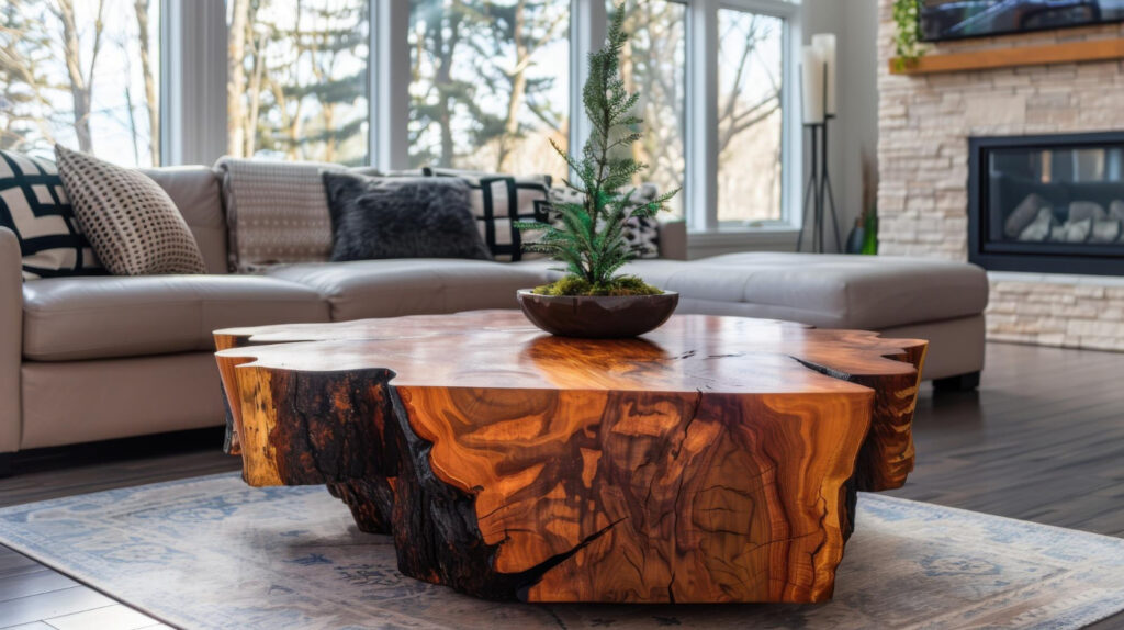 Choix d'une table basse adaptée à un canapé d'angle