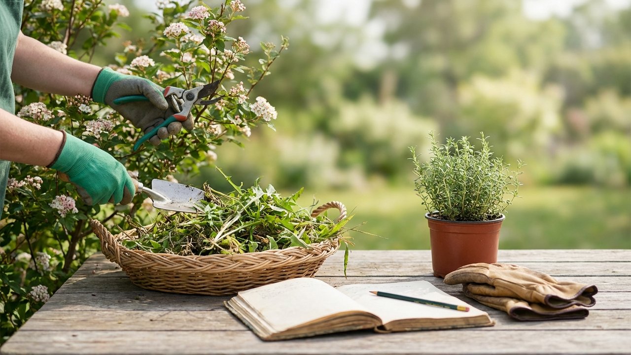 Calendrier d'entretien saisonnier du jardin par saison