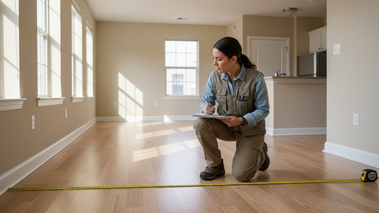 Géomètre établissant l'état descriptif de division d'une copropriété