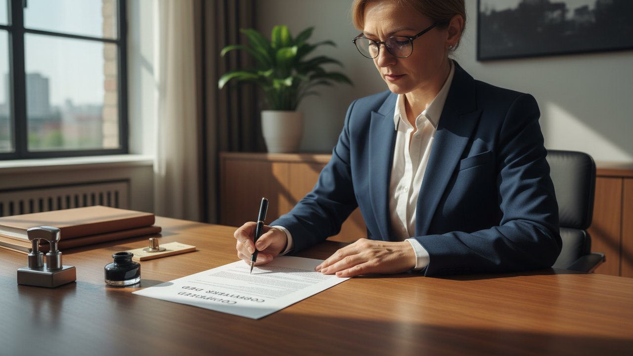 Rédaction du règlement de copropriété par un notaire