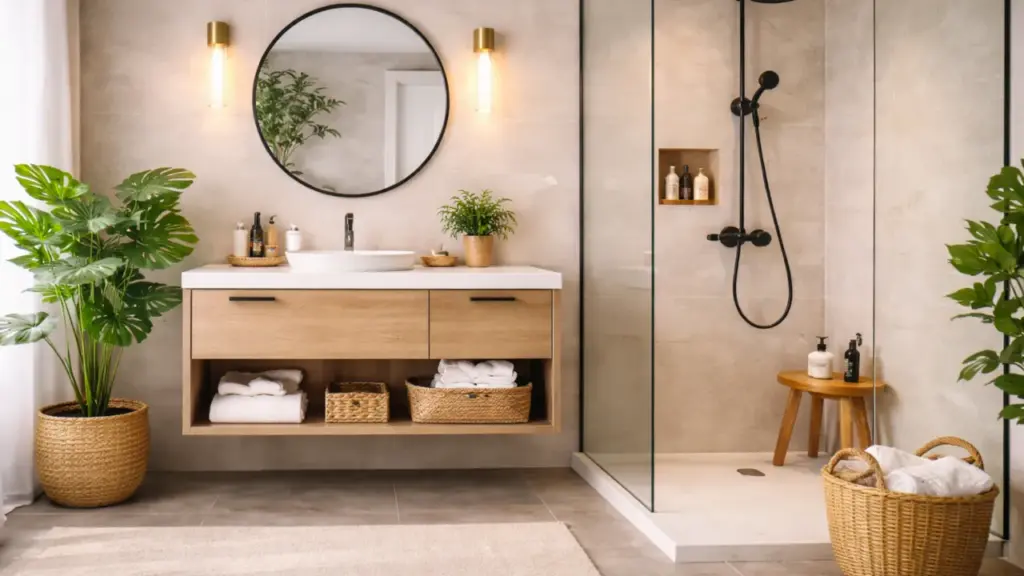 Belle salle de bain moderne