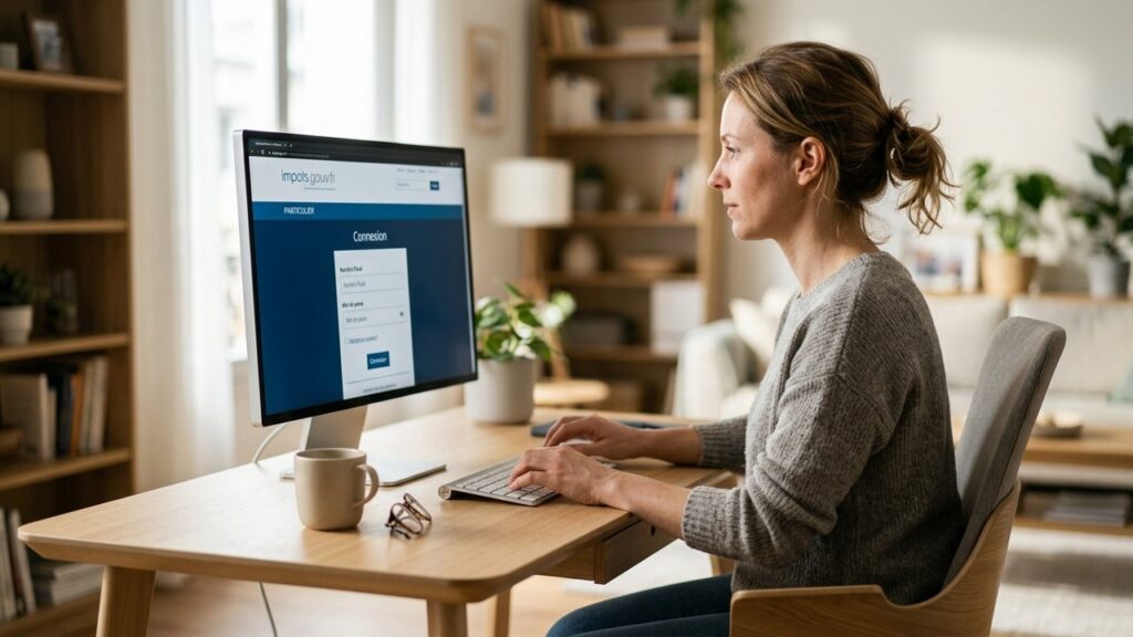Accès au service Gérer mes biens immobiliers sur impôts.gouv.fr