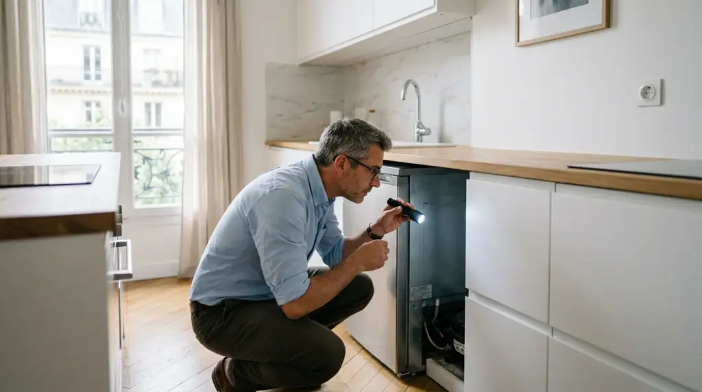 Recherche de nuisibles avant location d'un appartement